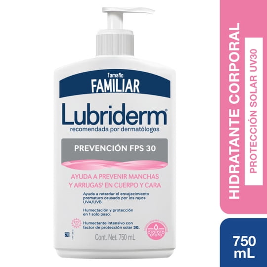 Crema Lubriderm Corporal Prevención Uv30