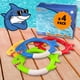 thumbnail image 4 of Juguetes de buceo Haktoys para hundir tiburones y piscinas, paquete de 4 unidades, 4 of 7