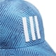 thumbnail image 4 of Gorra Adidas Tour con estampado de 3 rayas para hombre - Semi Blue Burst, 4 of 8