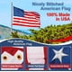 thumbnail image 2 of American Flag C De Nailon Resistente Para Exteriores De 5 X 8 Pies, 2 of 7