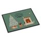 thumbnail image 1 of Felpudo Caroline's Treasures 46 × 69 cm Pug Navidad, 1 of 7