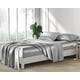 thumbnail image 4 of Juego de sábanas de satén Lanest Housing Silk Satin Full, gris claro, 4 of 8
