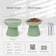 thumbnail image 2 of CEEFU 2Pack Elevated Ceramic Cat Bowls Extra Wide for Food, 2 of 3