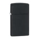 thumbnail image 1 of Encendedor Zippo Lighter Slim Black Matte Negro, 1 of 6