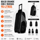 thumbnail image 3 of Bolso de Viaje con Ruedas 90L Extra Grande Base Reforzada, 3 of 8