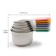 thumbnail image 3 of Juego de 7 tazas medidoras apilables WARMHEART de acero inoxidable, 3 of 9