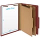 thumbnail image 2 of Carpetas de clasificación Blue Summit Supplies 10, rojas, 2 divisores, 2 of 5