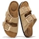 thumbnail image 1 of Sandalias Project Cloud Santorini de cuero genuino con memory foam, 1 of 5