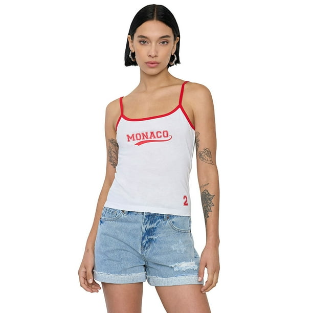 Peto Mujer Pabilo Bicolor Blanco Corona