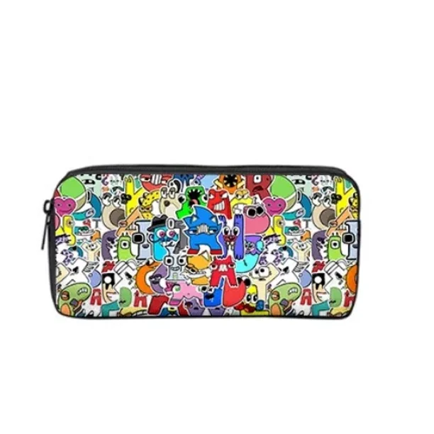 HOT Peripherals Alphabet Lore School Bag Alphabet Legend Backpack Pen Bag Schoolbag Boys Girls Anime Cartoon School Bag Mochila