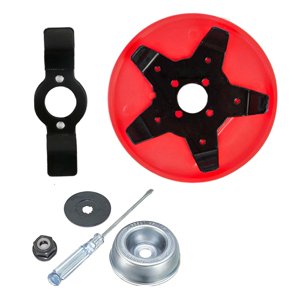 Ioensy - Cabezal De Cortacésped, Repuesto De Placa De Deshierbe, Desbrozadora De Césped Y Jardín, Hoja De Hierba Pequeña Y B