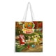 thumbnail image 1 of Leo y Tig Bolso de tela con estampado de lienzo para mujer, bolsa de compras reutilizable y estética, con cremallera interior, regalo para mujer,40*45cm., 1 of 6