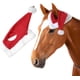 thumbnail image 1 of Vacaciones Santa caballo sombrero disfraces de mascota un deslizamiento de oído en Santa sombrero de pelo de caballo de pelo gorra con campana, 1 of 3