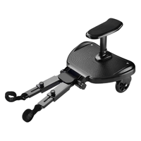 Mundo Online - Patineta Para Coche Hermano Mayor Adaptable Con Asiento Negro
