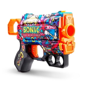 Lanza Dardos Skin Menace Sonic 8 Dardos X-Shot – Robotnik