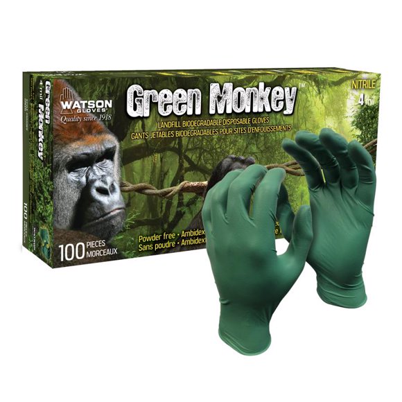 Guantes desechables Watson Gloves Green Monkey S Nitrile