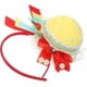 thumbnail image 1 of Accesorios para el cabello de hamburguesas, decoración, sombreros de viaje, diadema de hamburguesa, bufanda para niñas al aire libre, 1 of 7