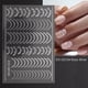 thumbnail image 1 of 3D Simple Lines Nail Stickers Rose Gold Metal Stripe Letters Decals Curve Gel Nails Art Sliders Polish Manicure Decor, 1 of 3