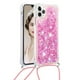 thumbnail image 4 of Funda FOXDOCK para iPhone 11 Pro Max con Cuerda Ajustable, Brillo Líquido, Protección Antigolpes y Lente – Ideal para Regalo, 4 of 6