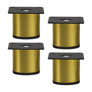 Magideal - 4 Uds. Soportes Para Muebles, Patas, Protectores De Suelo, Extensión De Patas De Gabinete, Patas De Sofá De Repuesto Para Muebles, Patas De Sofá Para Áurea 5X5Cm
