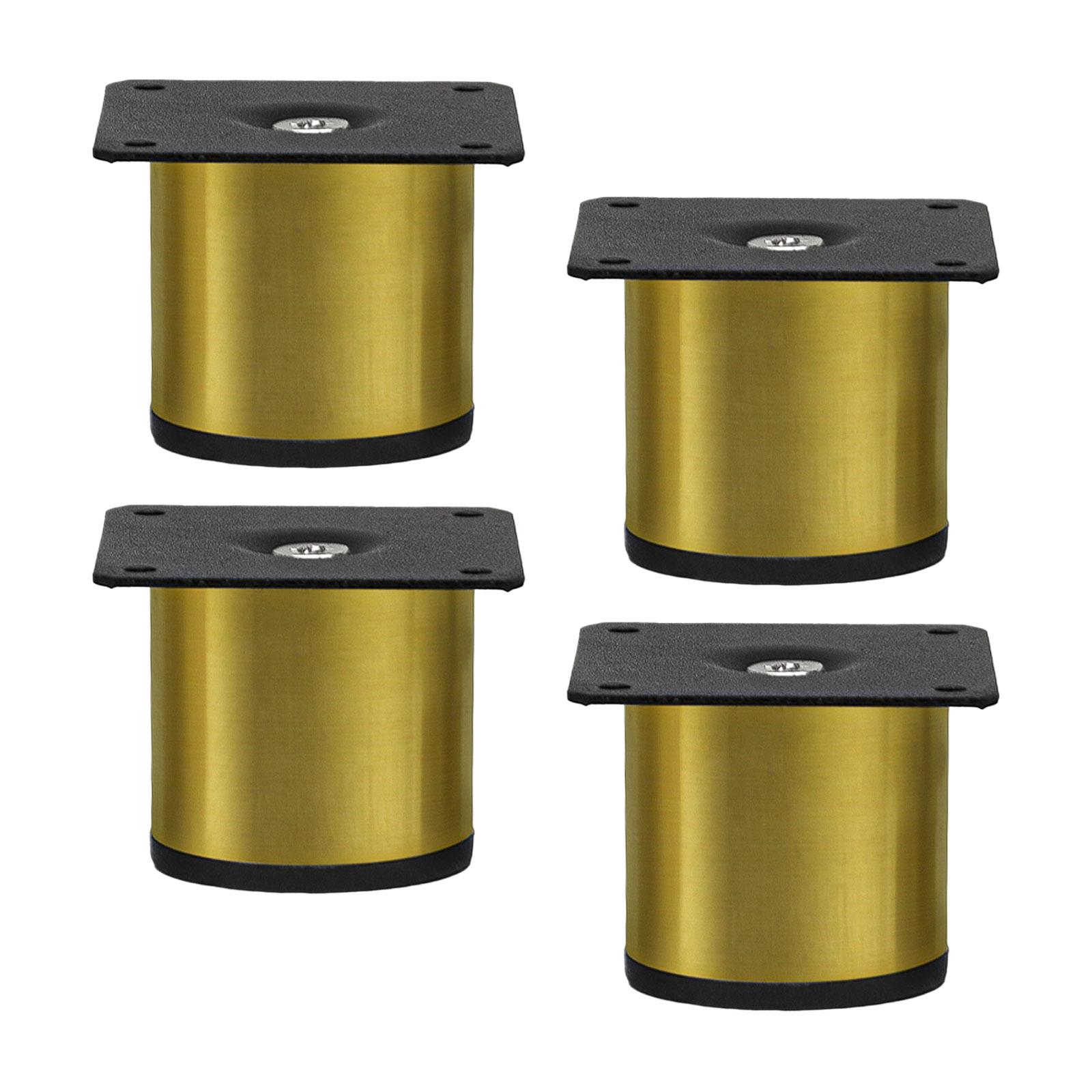 Magideal - 4 Uds. Soportes Para Muebles, Patas, Protectores De Suelo, Extensión De Patas De Gabinete, Patas De Sofá De Repuesto Para Muebles, Patas De Sofá Para Áurea 5X5Cm