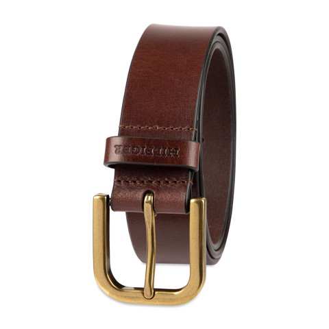 Cinturón Tommy Hilfiger Raw Edge Jean Leather Chocolate
