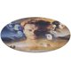 thumbnail image 1 of Alfombra Redonda Desmarcar Duna Felpa Coral 60cm, 1 of 6