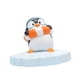 thumbnail image 3 of Figura De Pingüino, Linda Estatua De Pingüino En Miniatura Para Jardín, Patio, Césped, Anillo De Natación, 3 of 5