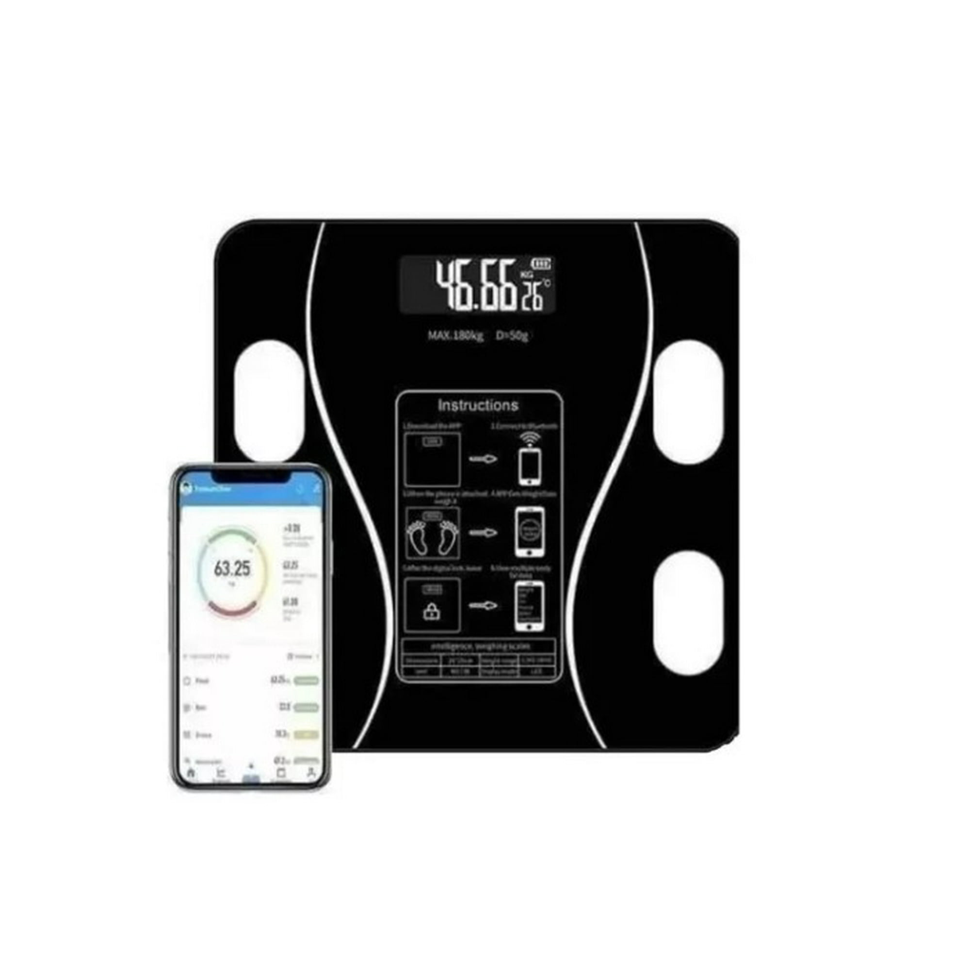 Irm - Bascula Digital Balanza Inteligente Para Uso Hogar