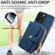 thumbnail image 3 of Funda Tipo Cartera con Correa Cruzada para iPhone 13 Pro Max Protección Contra Golpes Azul, 3 of 5