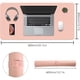 thumbnail image 2 of Alfombrilla De Ratón Para Juegos,mouse Pad Ampliada De 800 × 400 Mm, Alfombrilla Para Mouse Antideslizante E Impermeable, Adecuada Para Teclados, Accesorios Gamer, Accesorios De Escritorio.(rosa), 2 of 5