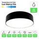 thumbnail image 2 of Pack 4 Plafon Panel Led Redondo Sob Itd Decorativo 22w 6000k negro, 2 of 8