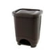 thumbnail image 1 of Tacho de Basura Dual Ratan 8LT Café, 1 of 4