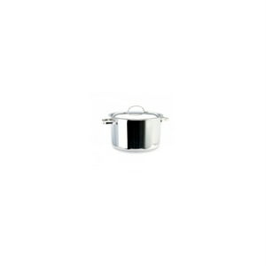 Cacerola Baja Con Tapa 27Lt Acero Inoxidable 45X17Cm Wolfen