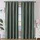 thumbnail image 5 of Juego de cortinas Joydeco, color verde, 132 x 244 cm, opacas, 2 paneles, 5 of 9
