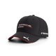 thumbnail image 2 of Gorra PUMA Porsche Motorsport con visera curva Team, negra, talla única, 2 of 8