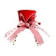 thumbnail image 1 of Gorro Con Lazo De Rayas Y Piruleta Para La Parte Superior Del árbol De Navidad Para La Oficina En Invierno, 1 of 5