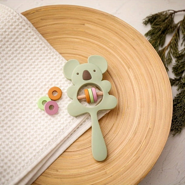 Grip Toy For Baby, Food Grade Silicone Material, Male And Female Babies 0-3 Years Old Can Bite, Teeth Chewing Device