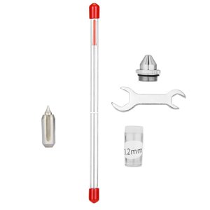 Bothyi - Herramienta De Reparación De Aerógrafo Tapa De Boquilla De Aerógrafo De Metal Para Quitar Pintura Sucia De La Boquilla 0,05 Cm