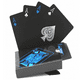 thumbnail image 1 of Baraja de Naipes Poker Magia Plástica Negra Premium, 1 of 6