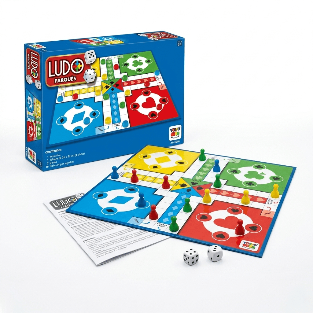 Juego De Mesa Ludo Clásico - Toyng