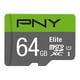 thumbnail image 1 of Tarjeta de memoria PNY Elite microSDXC 64GB Class 10 U1 - 100MB/s, 1 of 7