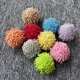 thumbnail image 3 of Juguetes de Pelota para Gato YUBONUS 9 piezas de peluche multicolor con cascabel, 3 of 5