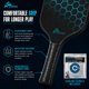 thumbnail image 4 of Set de Palas de Pickleball SYNEEN T700 de Fibra de Carbono 16 mm, 4 of 8