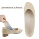 thumbnail image 4 of Plantillas de cuero para calzado barefoot con soporte de arco para mujer, talla grande, 4 of 6