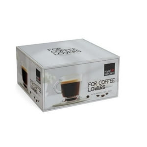 Libbey - Set 4 Mini Tazas Espresso Coffee Lovers
