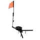 thumbnail image 4 of ABS Ca?a De Pescar En Hielo Tip-Up Ice Fishing Con Tapa De Agujero Y Bandera Naranja, 4 of 5