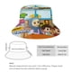 thumbnail image 2 of Fondo de Omar y Hana Sombrero bucket para adultos, gorra de protección solar, sombrero de pescador plegable para viajes al aire libre, pesca y actividades de verano, 2 of 6
