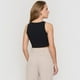 thumbnail image 2 of Polera Mujer Sin Mangas Crop Negro Corona, 2 of 5