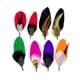 thumbnail image 3 of Plumas para sombreros Fedora, plumas artesanales novedosas para sombreros de vaquero, broches, decoraciones de broches Cantidad 10, 3 of 5